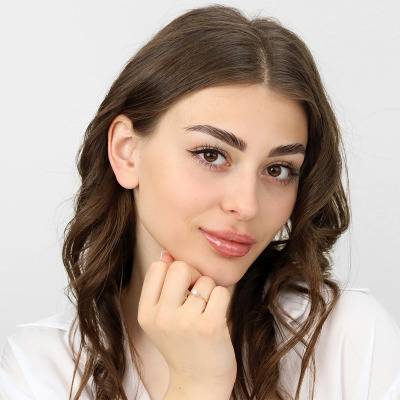 Pierścionek zaręczynowy Vicenza dwukolorowe złoto 585 z... 2