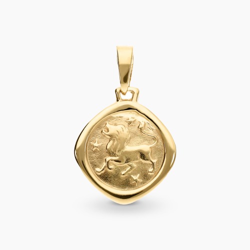Zawieszka złoto 585 znak zodiaku Lew