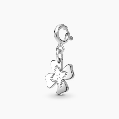 Zawieszka Flower Garden srebrna platynowana charms z... 2