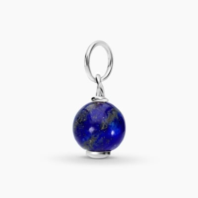 Zawieszka Sphere srebrna z lapis lazuli 2