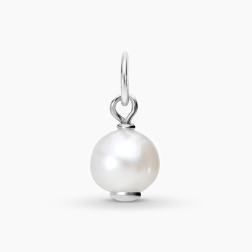 Zawieszka Sphere srebrna z perłą