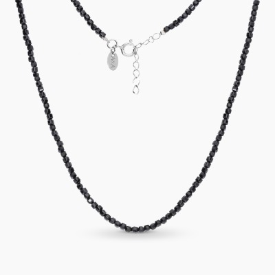 Naszyjnik Konstelacje ze spineli i srebra platynowanego