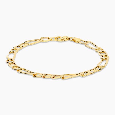 Bransoletka z żółtego złota 585 splot figaro dł. 18 cm...