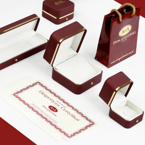 Pierścionek z dwukolorowego złota 585 z diamentami i owalnym ametystem 0,41 ct