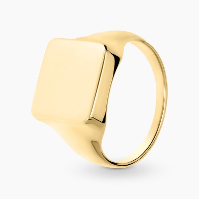 Sygnet z żółtego złota 585 klasyczny 4,4 g