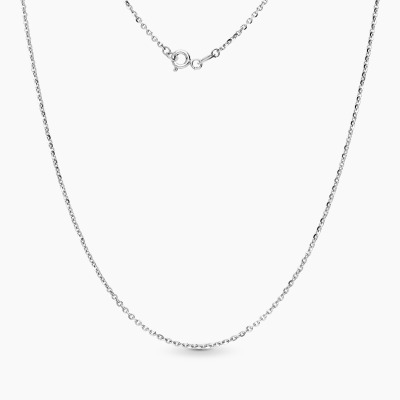 Łańcuszek z białego złota 585 splot: ankier dł. 45 cm 2,69 g