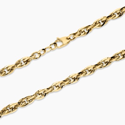 Naszyjnik z żółtego złota 585 dł. 45 cm 9,28 g 2