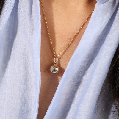 Zawieszka z żółtego złota 585 piłka 2