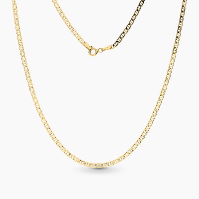 Łańcuszek z żółtego złota 585 splot: pancerka z...