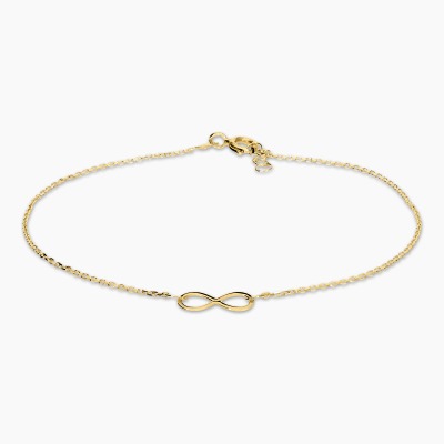 Bransoletka celebrytka żółte złoto 585 znak...