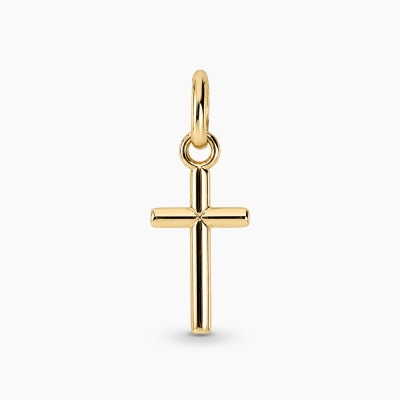 Zawieszka z żółtego złota 585 krzyżyk dł. 1,6 cm