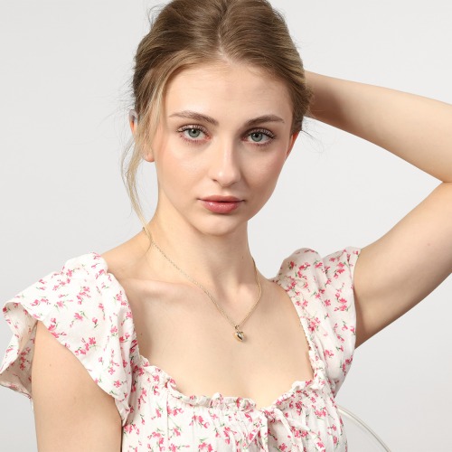 Zawieszka z żółtego złota 585 serce, 1,0 g
