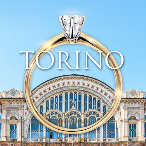 Pierścionek zaręczynowy Torino dwukolorowe złoto 585 z brylantem 0,30 ct i sekretnym brylantem