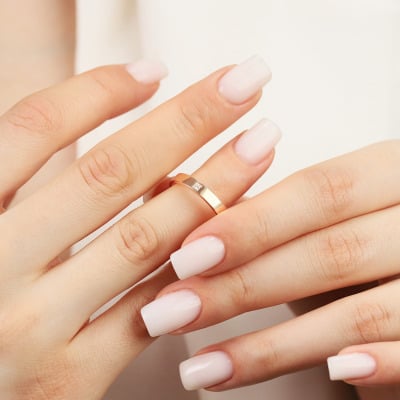 Obrączki Piemonte z różowego złota 585 płaskie 3 mm z... 2