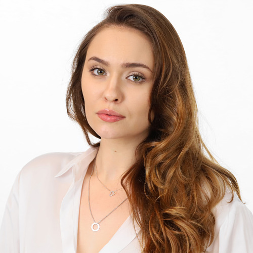 Zawieszka celebrytka ze srebra 925 serce